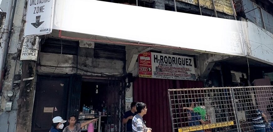 Commercial Building for Sale in E Rodriguez and Aurora Cubao