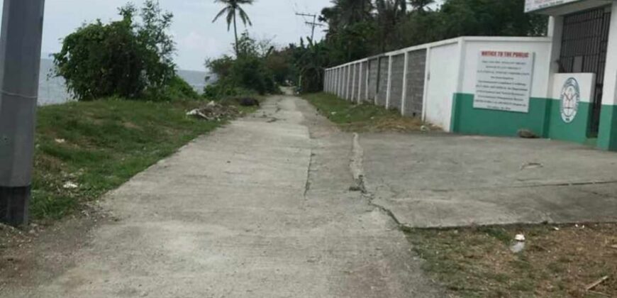 Beach Front Lot for Sale in Tingkoy Batangas