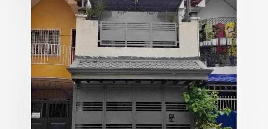 Town House For Sale in North Fairview Quezon City