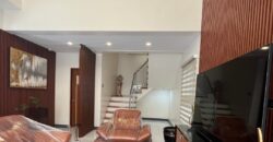 Fully furnished elegant corner house and lot for sale in Greenwoods Executive Village in Pasig / Taytay