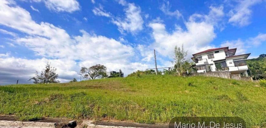 GOOD OVERVIEW OF METRO MANILA and LAGUNA DE BAY from TAYTAY / ANTIPOLO LOT FOR SALE