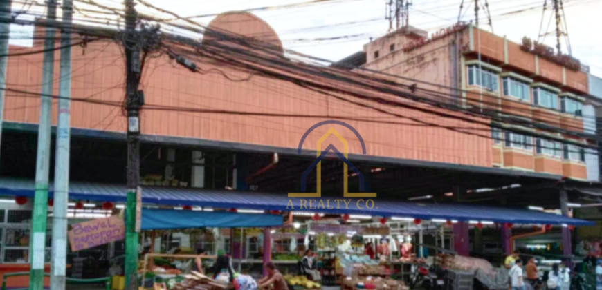 Lot for sale + Commercial Market in Novaliches, Quezon City