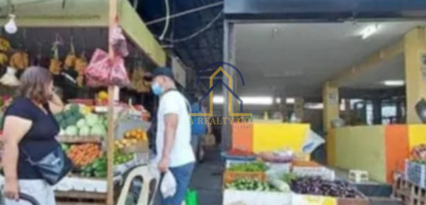 Lot for sale + Commercial Market in Novaliches, Quezon City