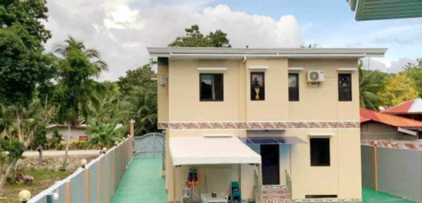 2 Storey House and Lot with Basement for Sale in Biking Dauis, Panglao, Bohol