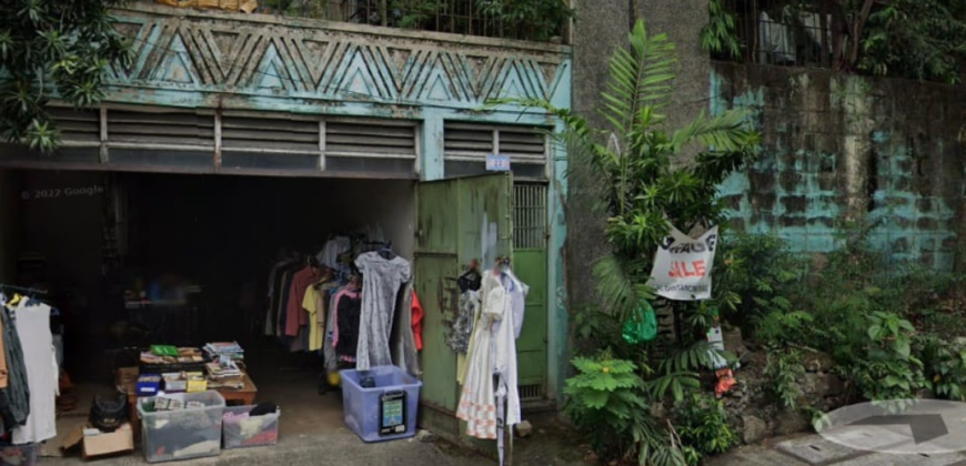 Lot with Old house For Sale in Brgy. Kalusugan, New Manila, Quezon City