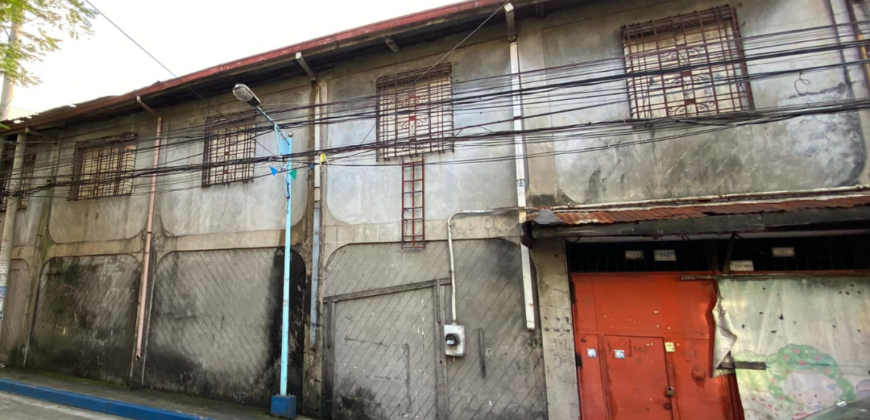 For Sale – 2 Storey Warehouse in Sta. Mesa, Manila