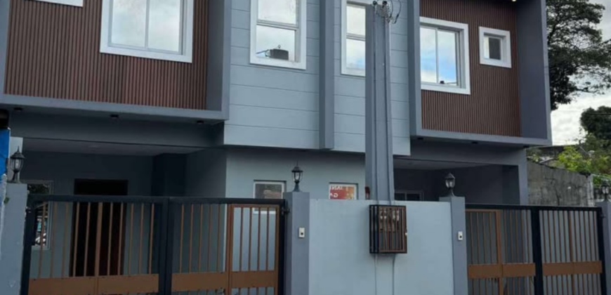 For Sale 2 Units Brand New 2 Storey Townhouse in St. Mary’s Village, Caloocan City