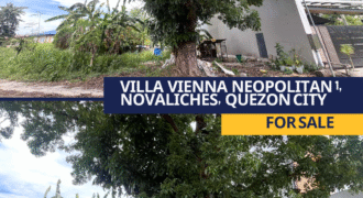 Residential Lot for Sale in Villa Vienna Neopolitan 1B, Novaliches, Quezon City